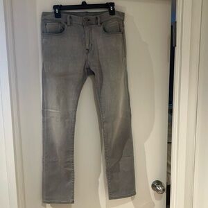 Men's Lt. Gray Jeans by Banana Republic. Slim fit 31 X 30